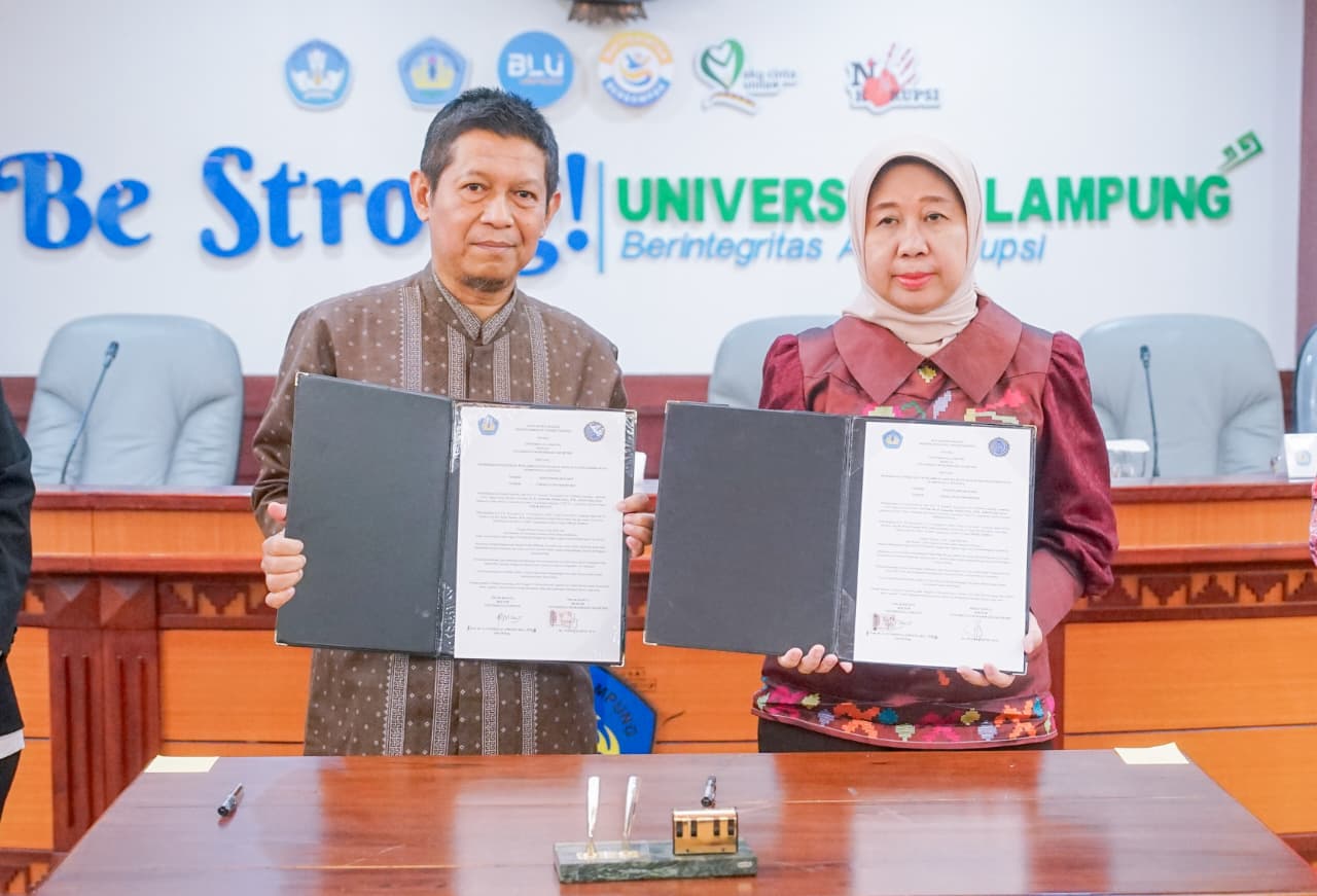 UM Metro Perkuat Sinergi dengan Universitas Lampung melalui Penandatanganan MoU