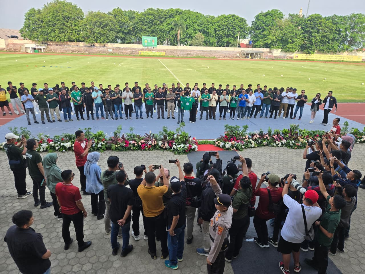 Baru Launching, Nusantara Lampung FC Tekuk Sriwijaya FC 3-0