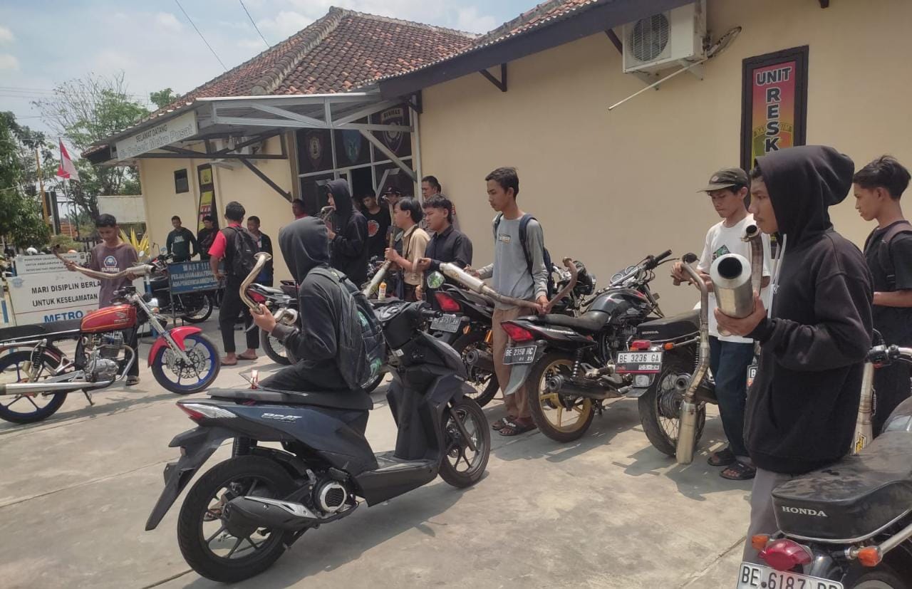 Sebanyak 34 Motor Dikembalikan Setelah Sepekan Ditahan Polsek Metro Pusat