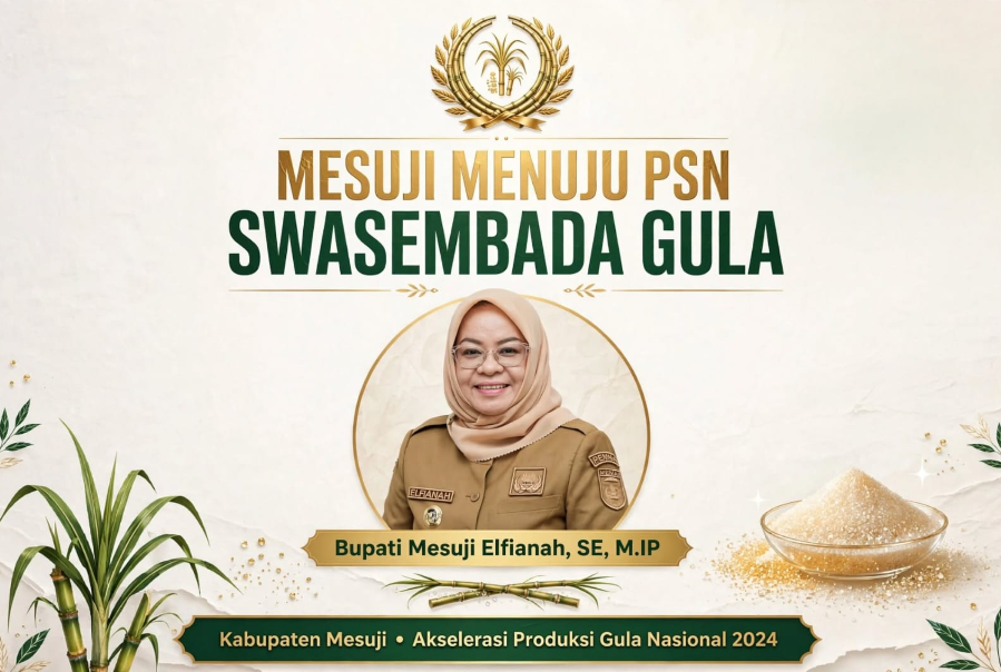 Dukung PSN Swasembada Gula, Bupati Mesuji Ajak Warga Ikut Program Kemitraan Tebu