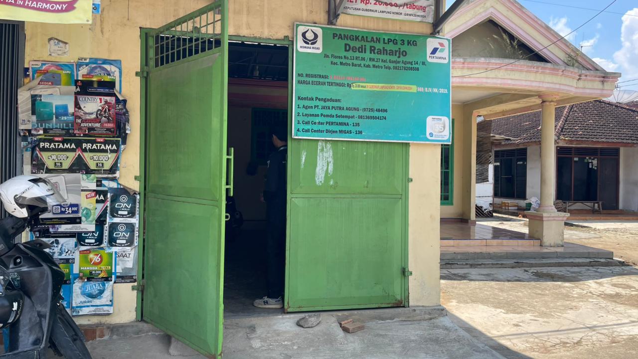 Stok LPG 3 Kg di Metro Barat Stabil, Pangkalan Pastikan Pasokan Aman