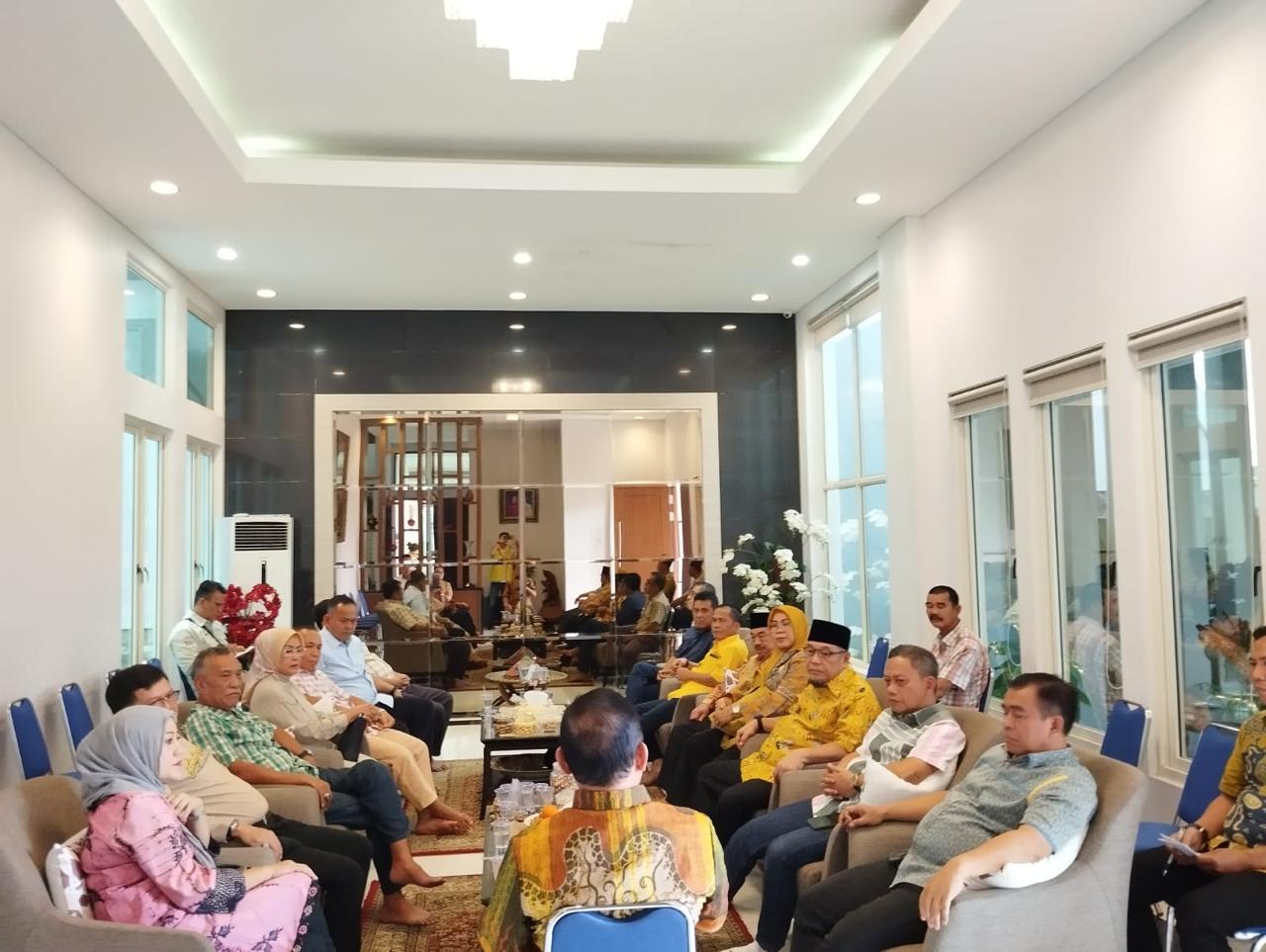 Hanan Terang Terangan Minta Dukungan Tokoh Senior Golkar untuk Pilgub Lampung