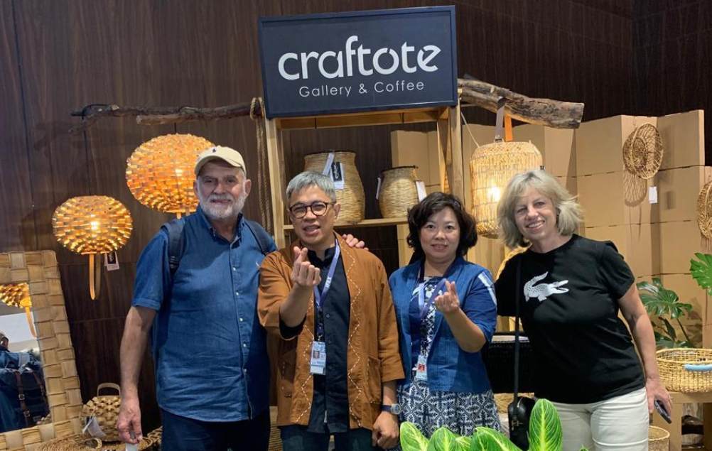Berkat Pemberdayaan BRI, Couplepreneur Ini Sukses Bawa Kerajinan Craftote Tembus Pasar Ekspor