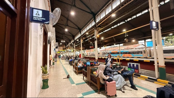 Hari Pertama Angkutan Lebaran 2026, KAI Daop 6 Yogyakarta Layani 25.844 Penumpang