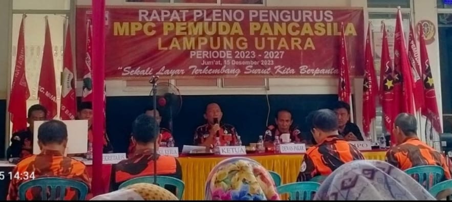 Patuhi Instruksi MPN, MPC PP Lampura Komit Jaga Situasi Jelang Pemilu 2024