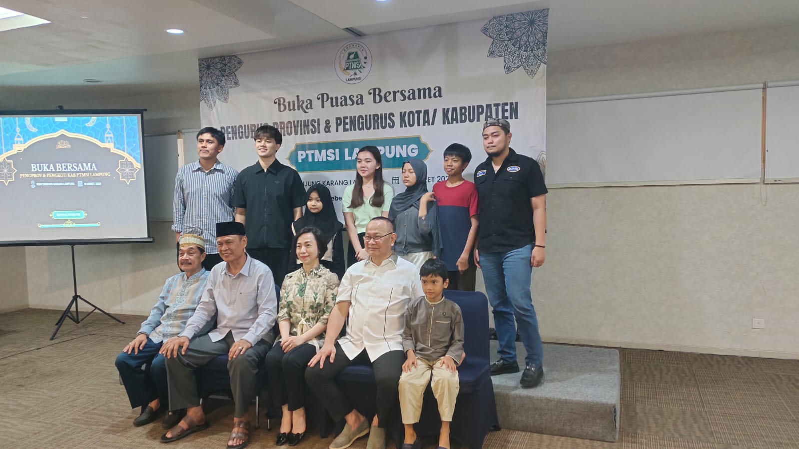 Buka Bersama Pengprov PTMSI Lampung, Pengkab/Pengkot Bahas Pembinaan Atlet Tenis Meja