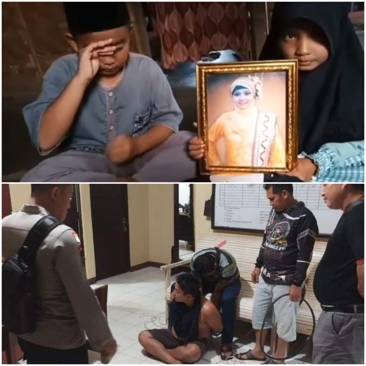 Ayah Pembunuh Ibu Dua Bocah yang Viral di Lampung Tengah Akhirnya Ditangkap