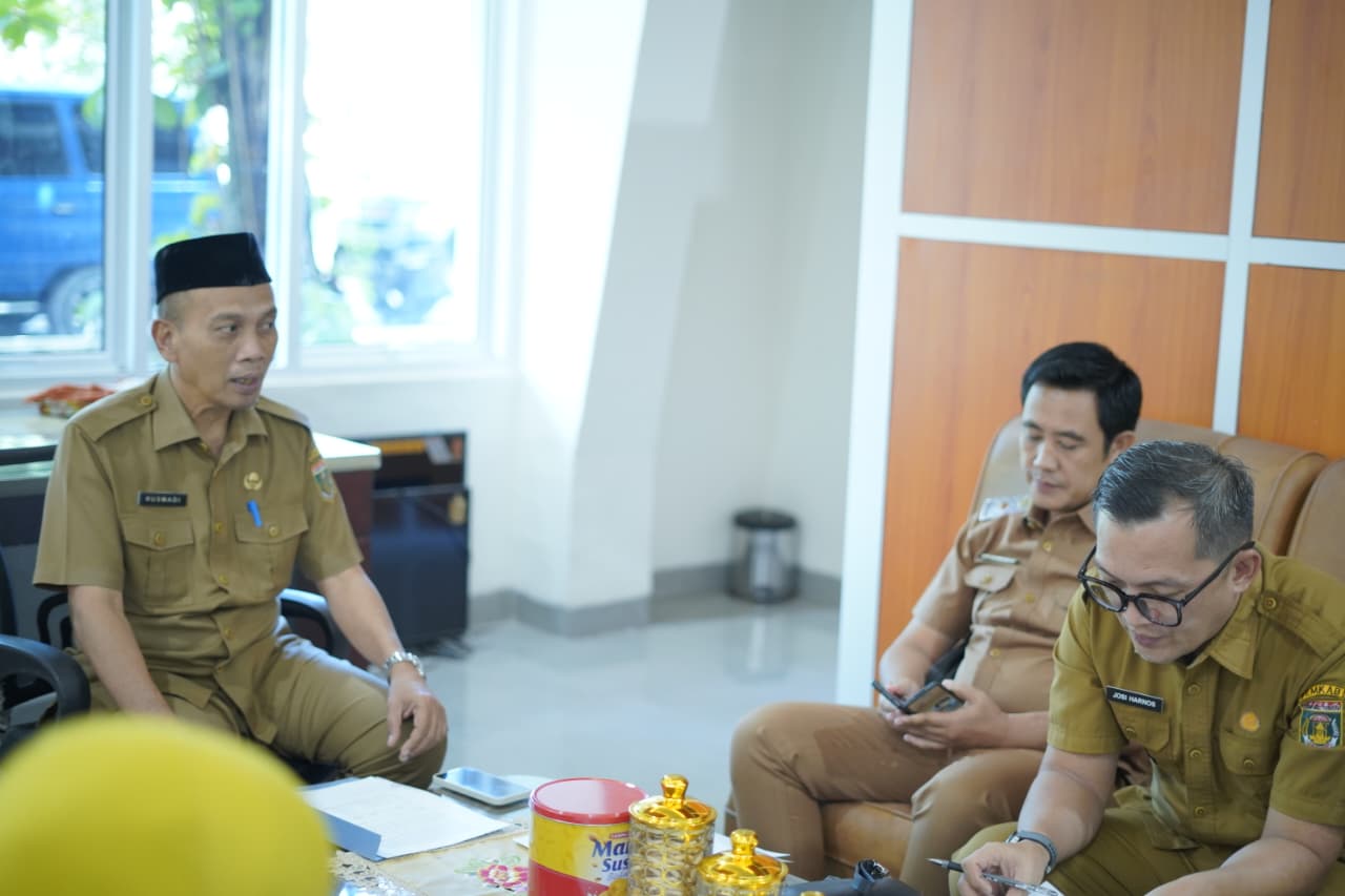 Perkuat Sinergi, Asisten Bidang Ekobang Lamteng Pimpin Rakor Perpanjangan Rencana Kerja PBPU dan BP