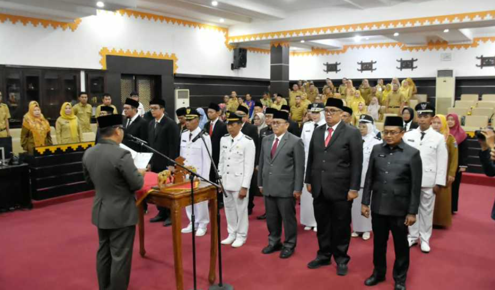 34 PNS Resmi Dapat Jabatan Baru di Pemkot Metro, Ini Pesan Sekda