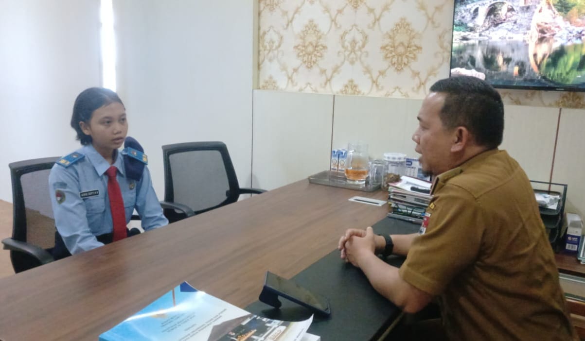 Diwawancarai Siswi Taruna Nusantara, Begini Pesan Sekda Mesuji 