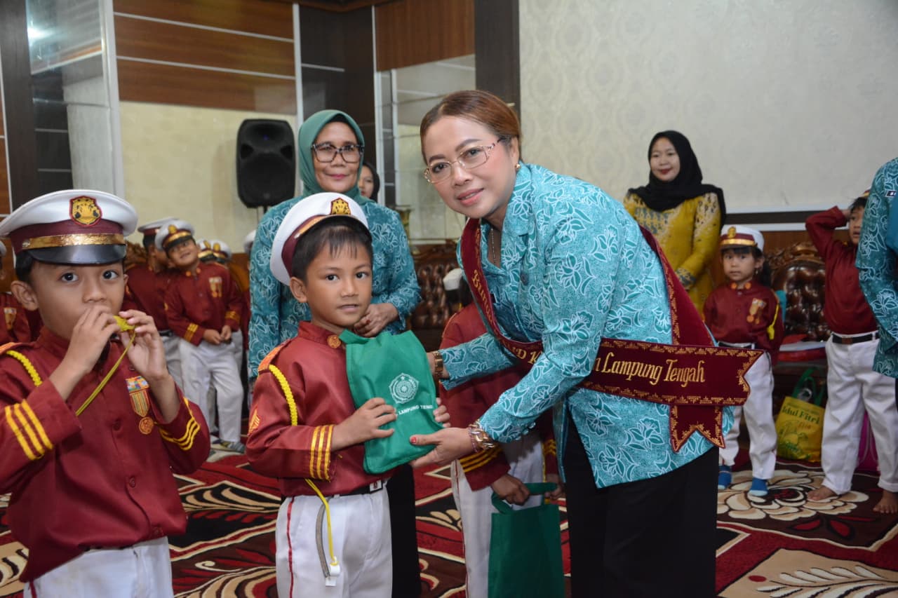 Plt. Bunda PAUD Terima Kunjungan Edukasi Anak-Anak TK Mi'raj Bumi Aji