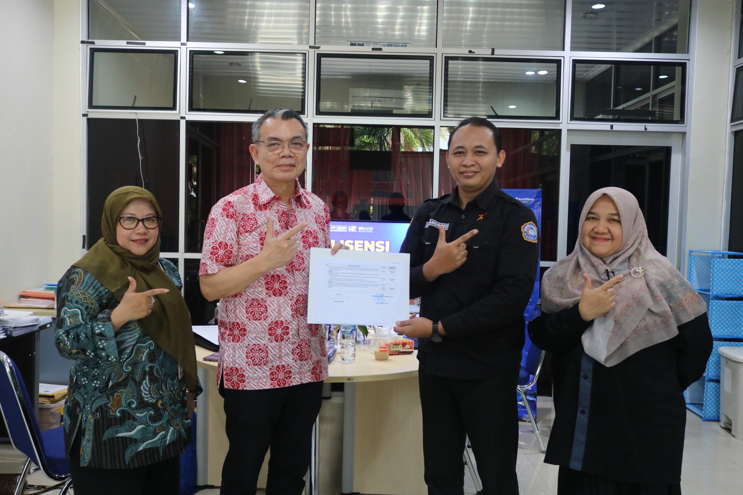 LSP UM Metro Laksanakan Relisensi BNSP sebagai Komitmen Memperkuat Mutu Lulusan