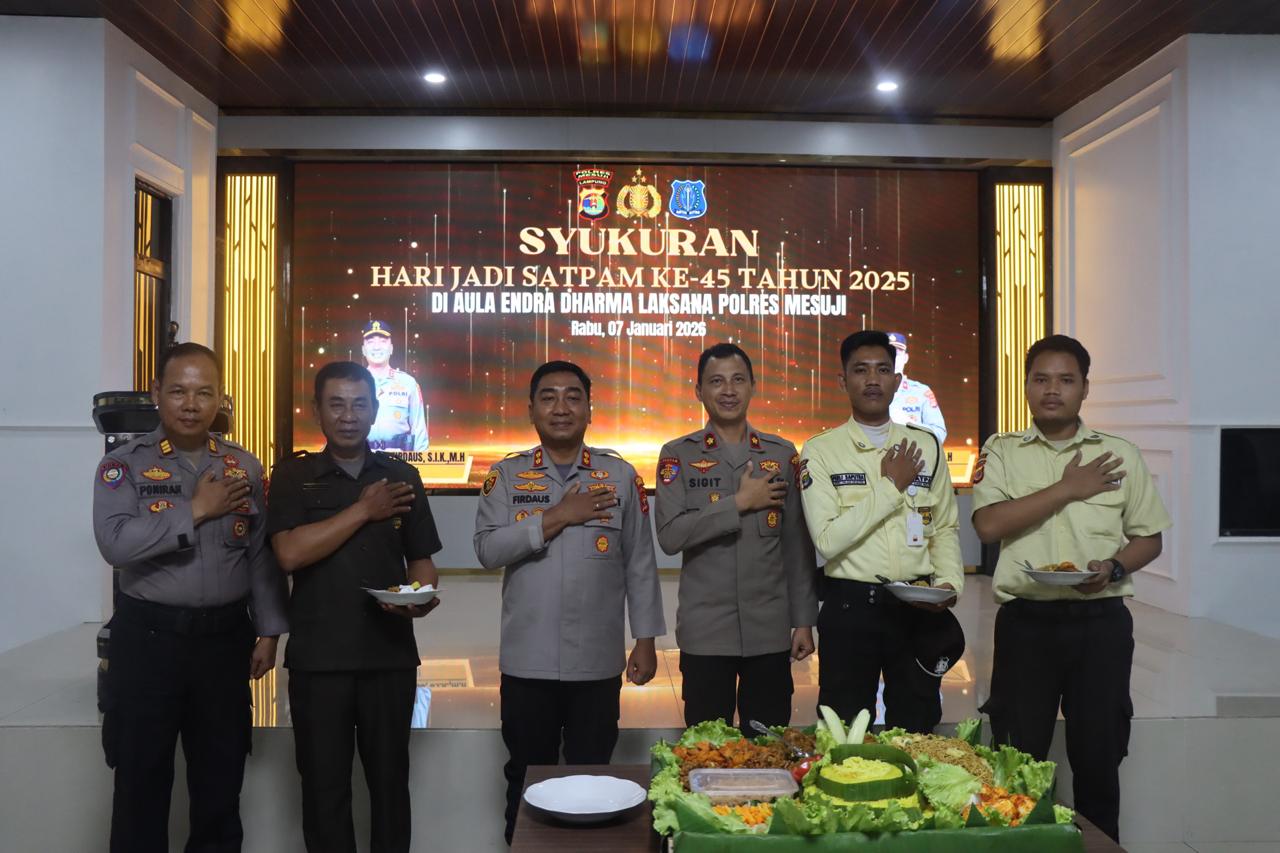 Peringati HUT Satpam Ke 45, Ini Pesan Kapolres Mesuji 