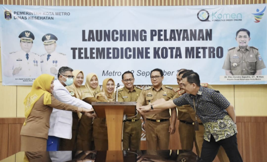 Tingkatkan Pelayanan Kesehatan, Walikota Launching Telemedicine