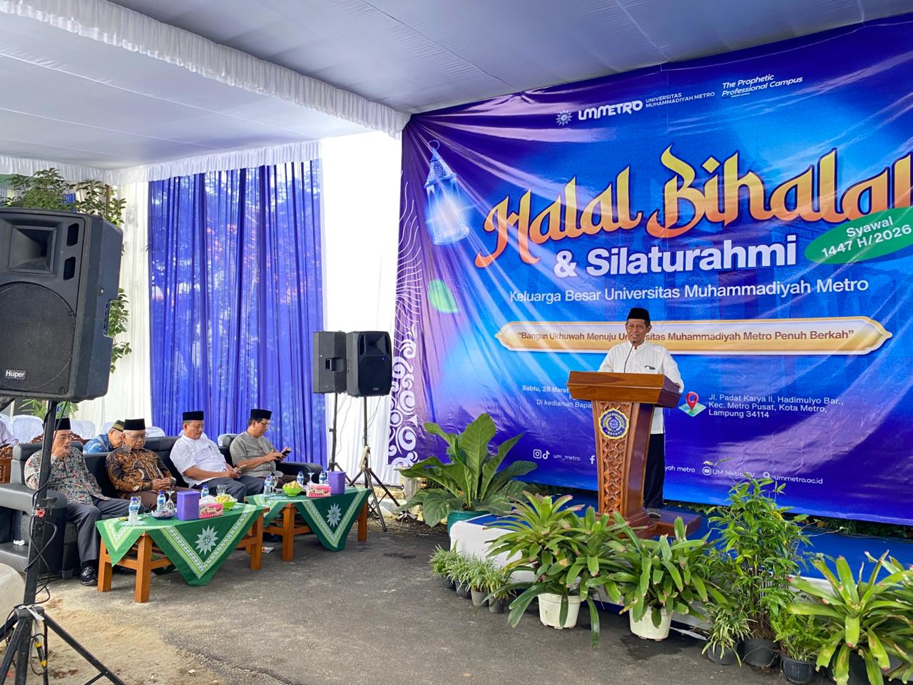 Halal Bihalal UM Metro Jadi Momentum Pererat Silaturahmi dan Kebersamaan