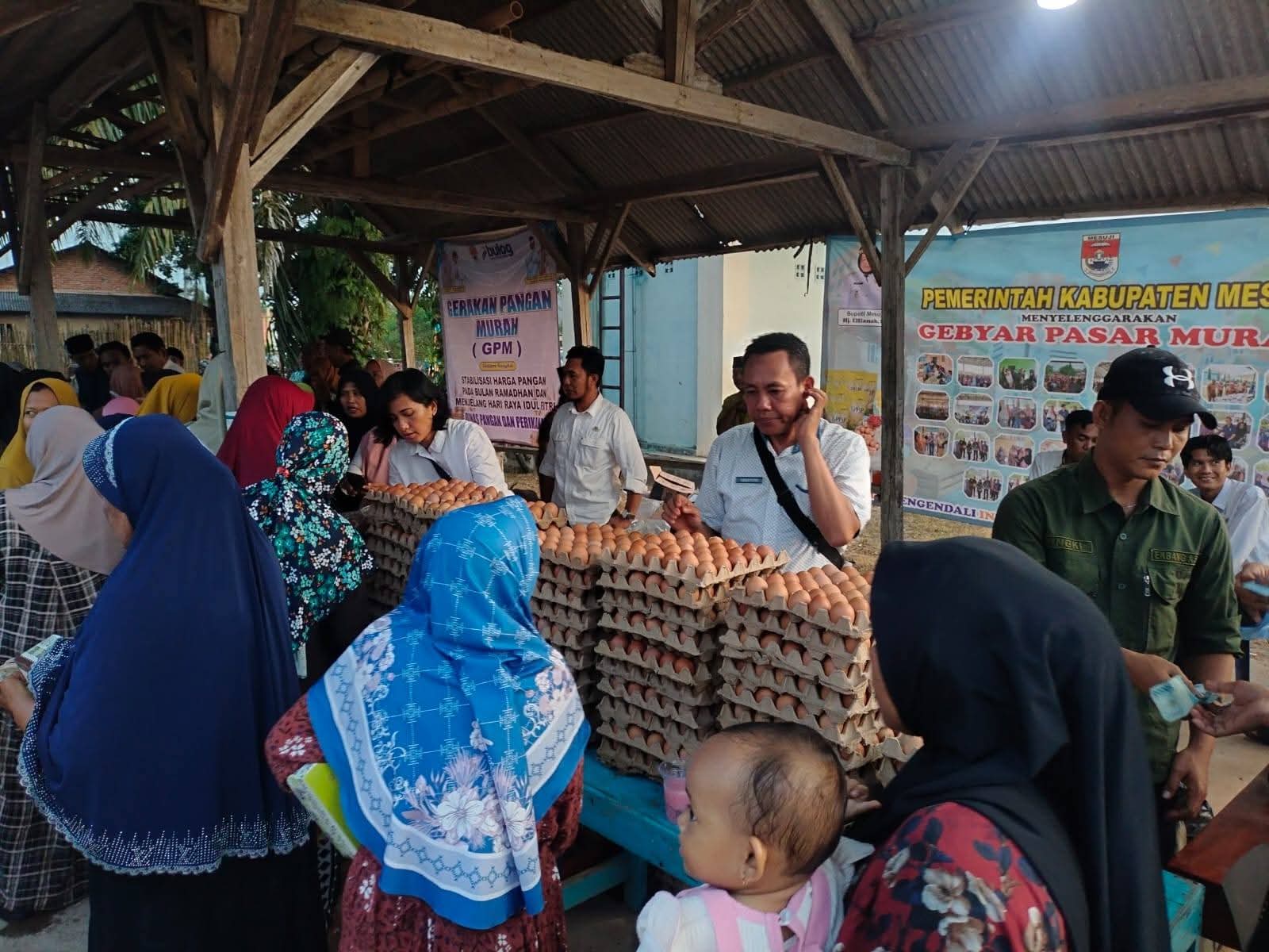 Pemkab Mesuji Gelar Pasar Murah 16 Kali Selama Bulan Ramadhan
