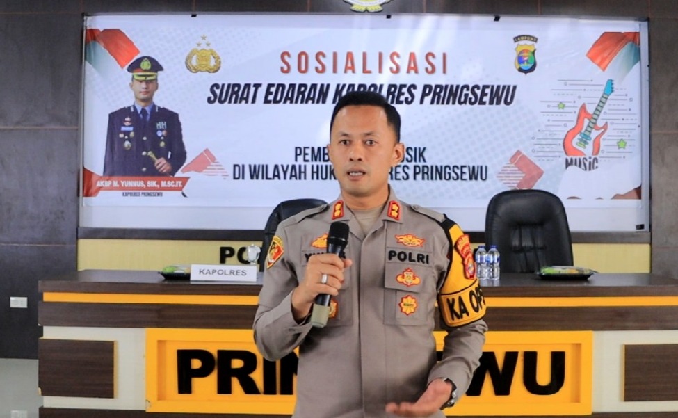 Tekan Peredaran Narkoba, Kapolres Pringsewu Terbitkan Surat Edaran Pembatasan Hiburan Organ Tunggal dan Musik
