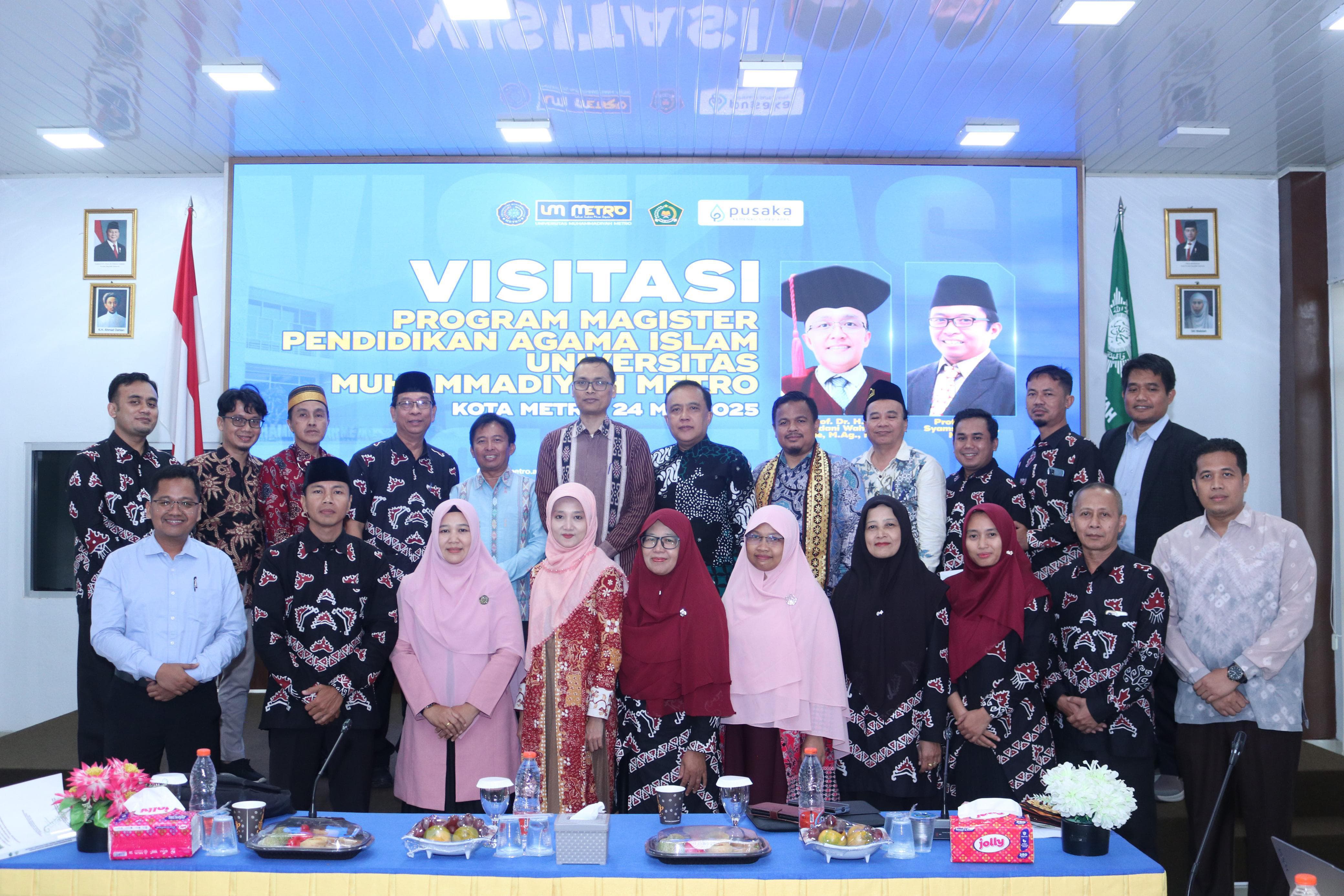 Visitasi Akreditasi S2 PAI UM Metro: Menyongsong Pendirian Program Magister Berkualitas