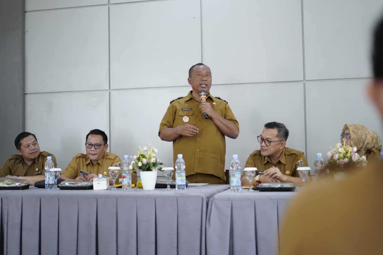 Hadiri Rakor, Plt. Bupati Lamteng Harap Sinergi Ciptakan Pelayanan Kesehatan Maksimal