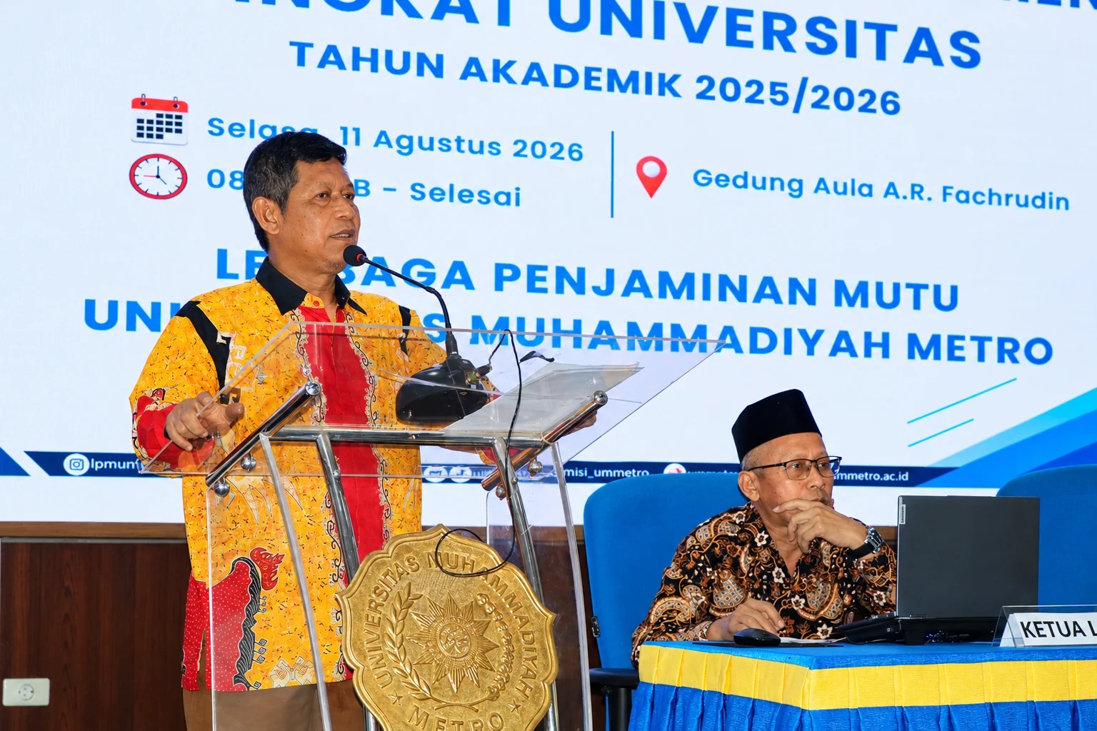 Gelar RTM Tingkat Universitas, UM Metro Perkuat Evaluasi dan Target Kinerja