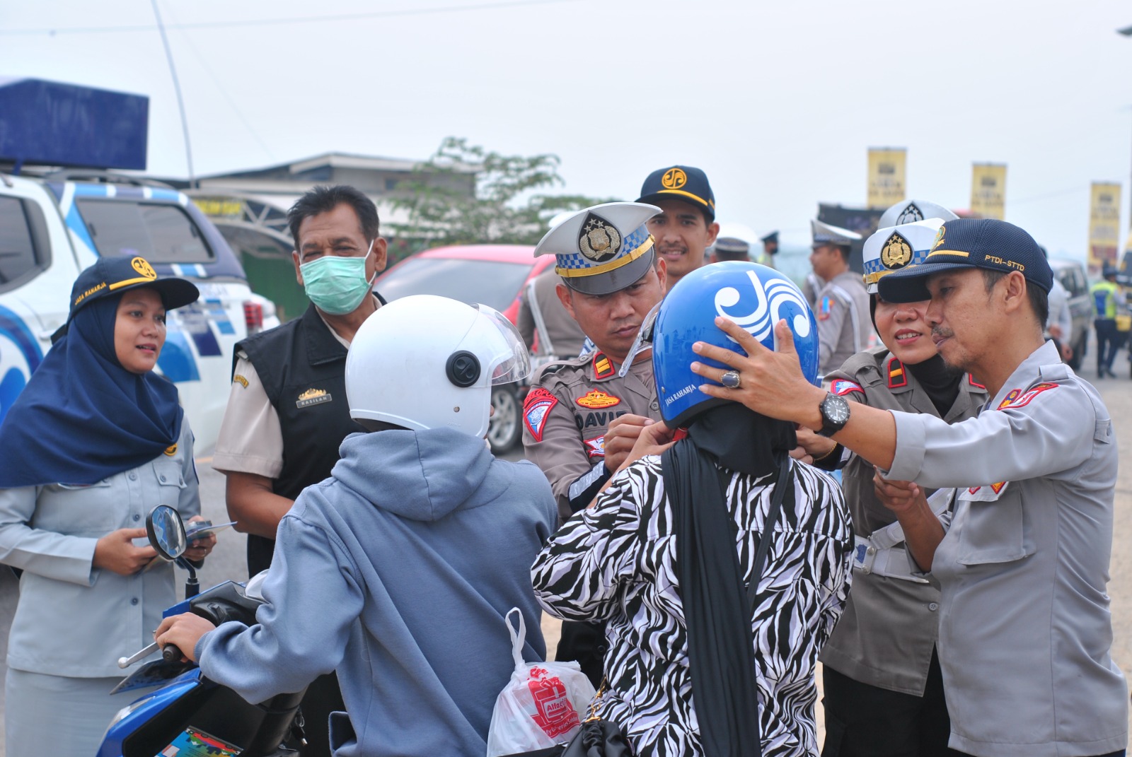 Sepekan Operasi Patuh Krakatau 2024, Polres Pringsewu Tindak 574 Pelanggar Lalu Lintas