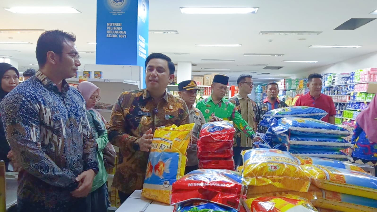 Pemkot Metro Umumkan Hasil Sidak Beras Oplosan