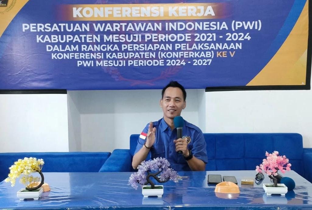 Panitia Konferkab ke V PWI Mesuji , Resmi Buka Penjaringan Calon Ketua 