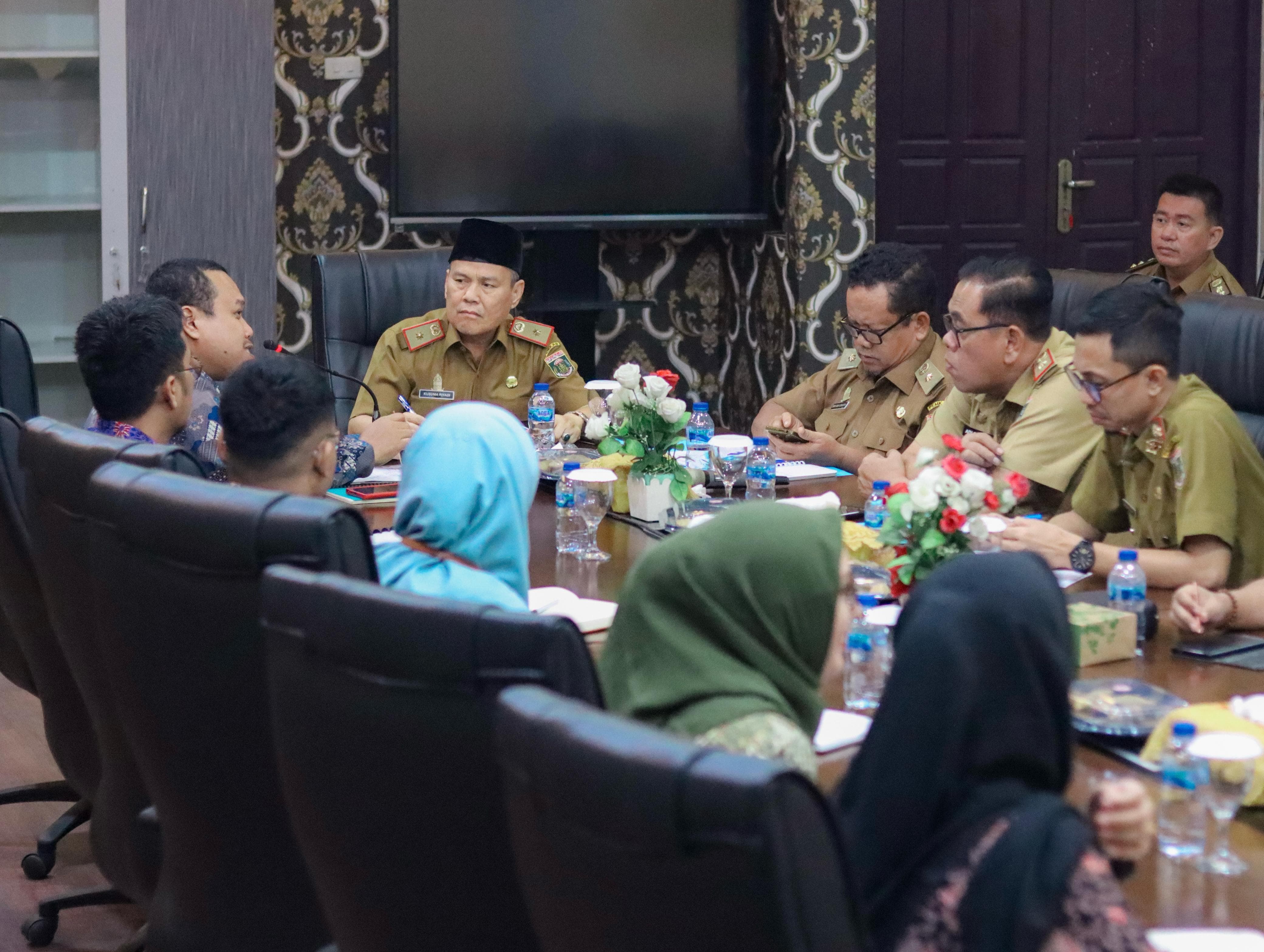 BPK RI Perwakilan Lampung Kunjungi Lamteng, Kusuma Riyadi: Pemeriksaan Guna Evaluasi Keuangan Daerah