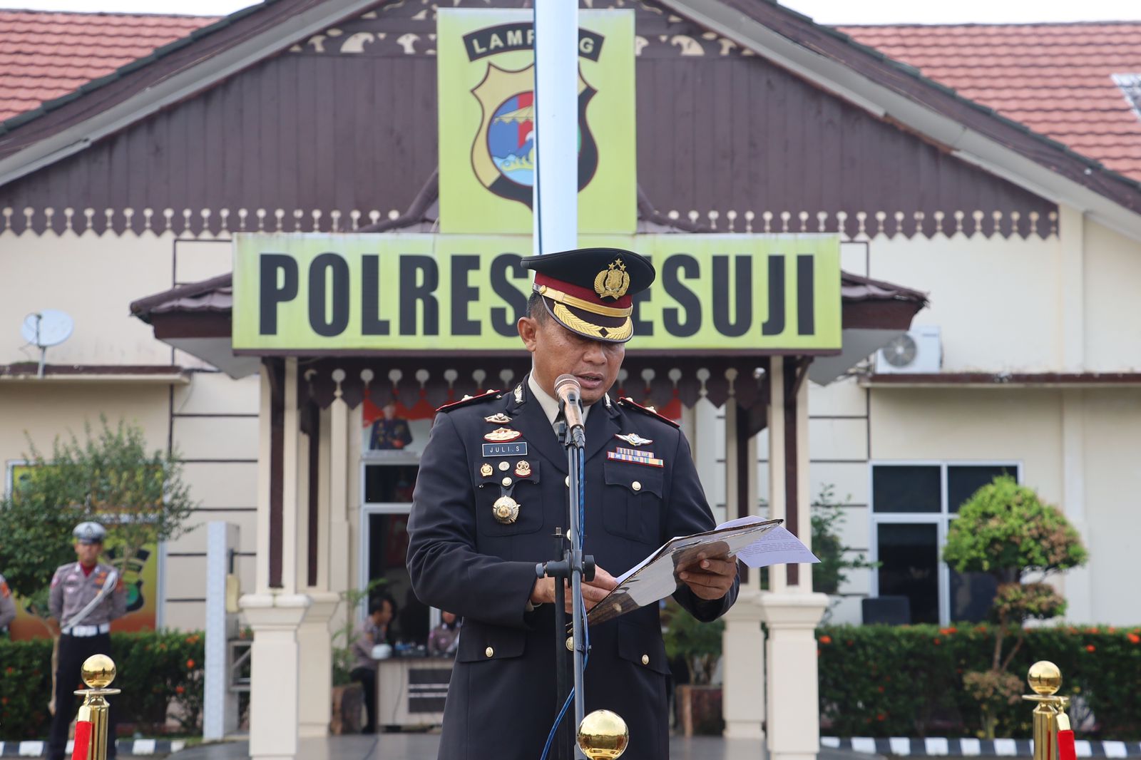 Wakapolres Mesuji Pimpin Upacara Hari Kebangkitan Nasional