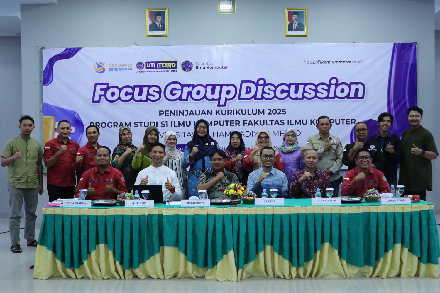 Focus Group Discussion Peninjauan Kurikulum 2025 Program Studi S1 Ilmu Komputer di UM Metro