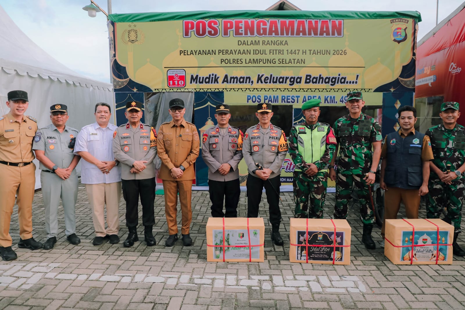 Gubernur Lampung Tinjau Kesiapan Pengamanan Arus Mudik Lebaran 2026 di Pelabuhan Bakauheni
