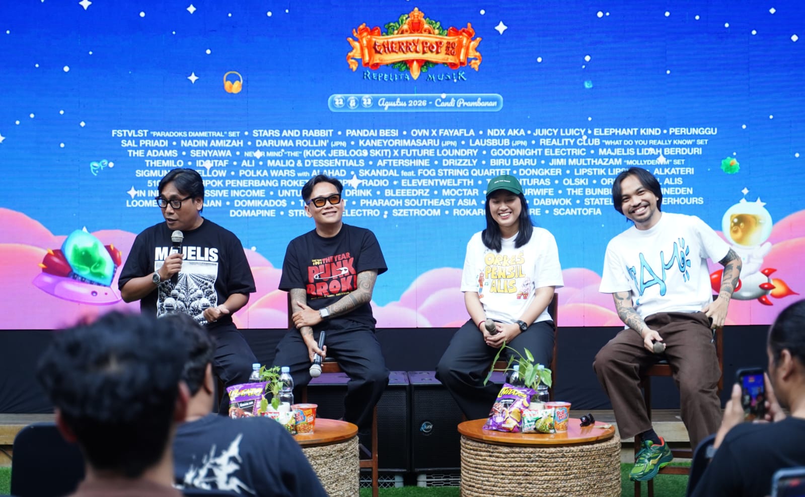 Cherrypop 2026 Rayakan Lima Tahun, 'Repelita Musik' Digelar di Candi Prambanan