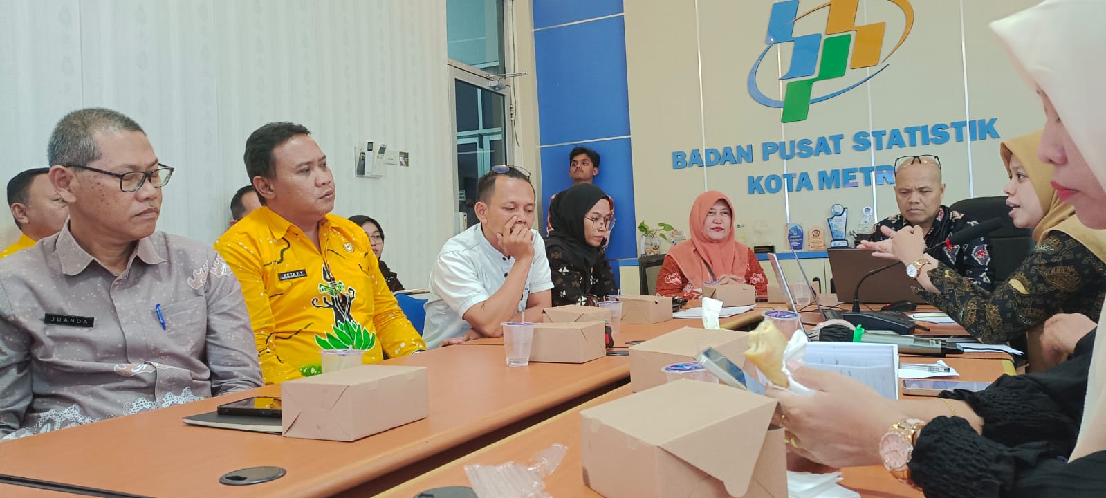 Implementasikan Data Mesra, BPS Metro Gelar FGD Indikator Ekonomi