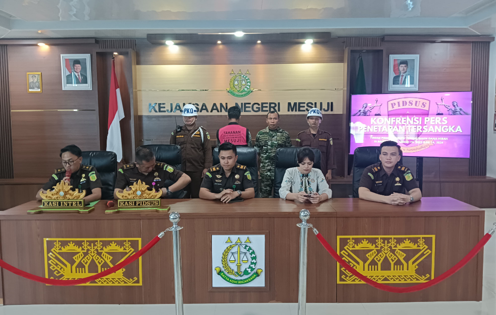 Kejari Mesuji Tetapkan Ketua Bawaslu DC Jadi Tersangka Kasus Korupsi Dana Hibah Pilkada 2023-2024