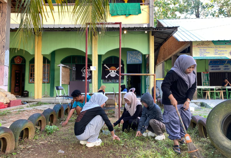 Perkuat Solidaritas, UKM IMPAS UIN JUSILA Gelar Latihan Gabungan dan Kerja Bakti