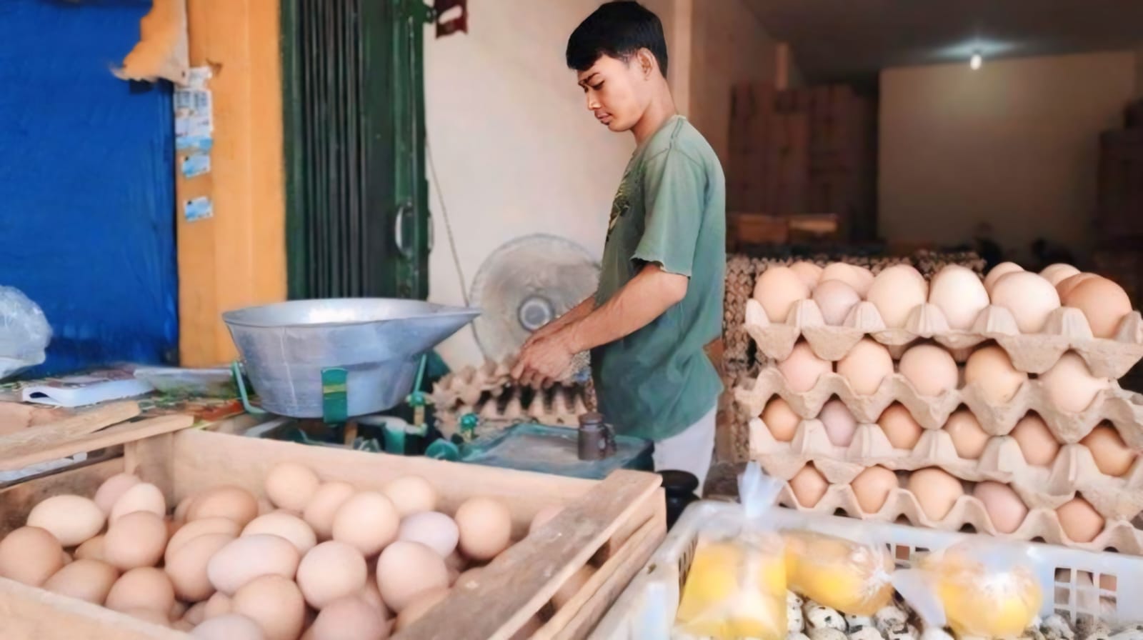 Wow... Harga Telur Ayam di Metro Tembus Hingga Rp 30 Ribu Per Kg Menjelang Nataru! 