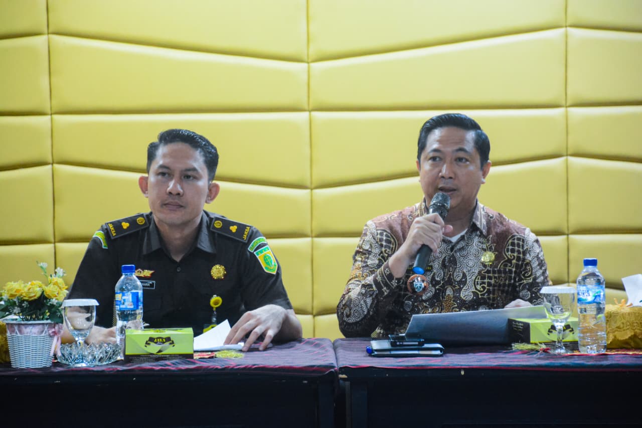 Rapat Persiapan Launching Festival UMA Kejari Lamteng, Pemkab Lamteng Sinergi Dorong Pertumbuhan Ekonomi