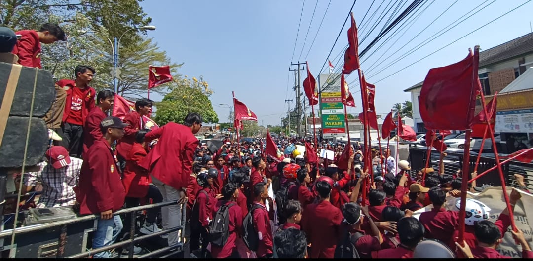 Mahasiswa di Lampung Utara Gelar Aksi Damai Peduli Rempang