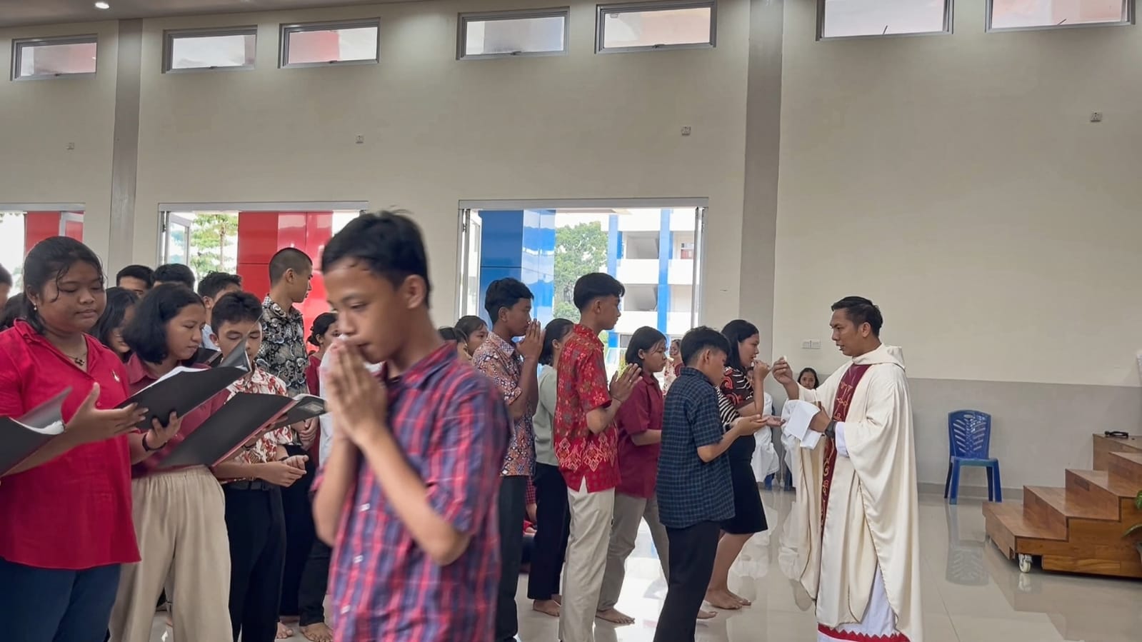Awali Masuk Sekolah 2024, SMA Yos Sudarso Metro Gelar Ibadah 5 Agama
