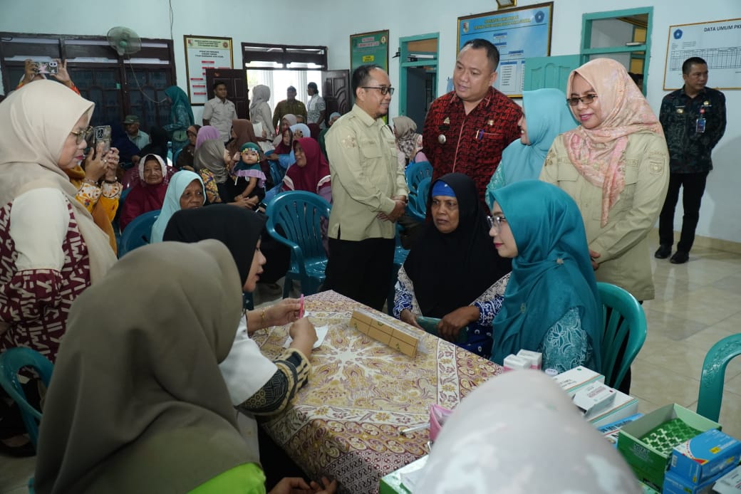 Ketua TP-PKK Tubaba Tinjau Langsung Pelaksanaan Program 'TUBABA Q SEHAT'