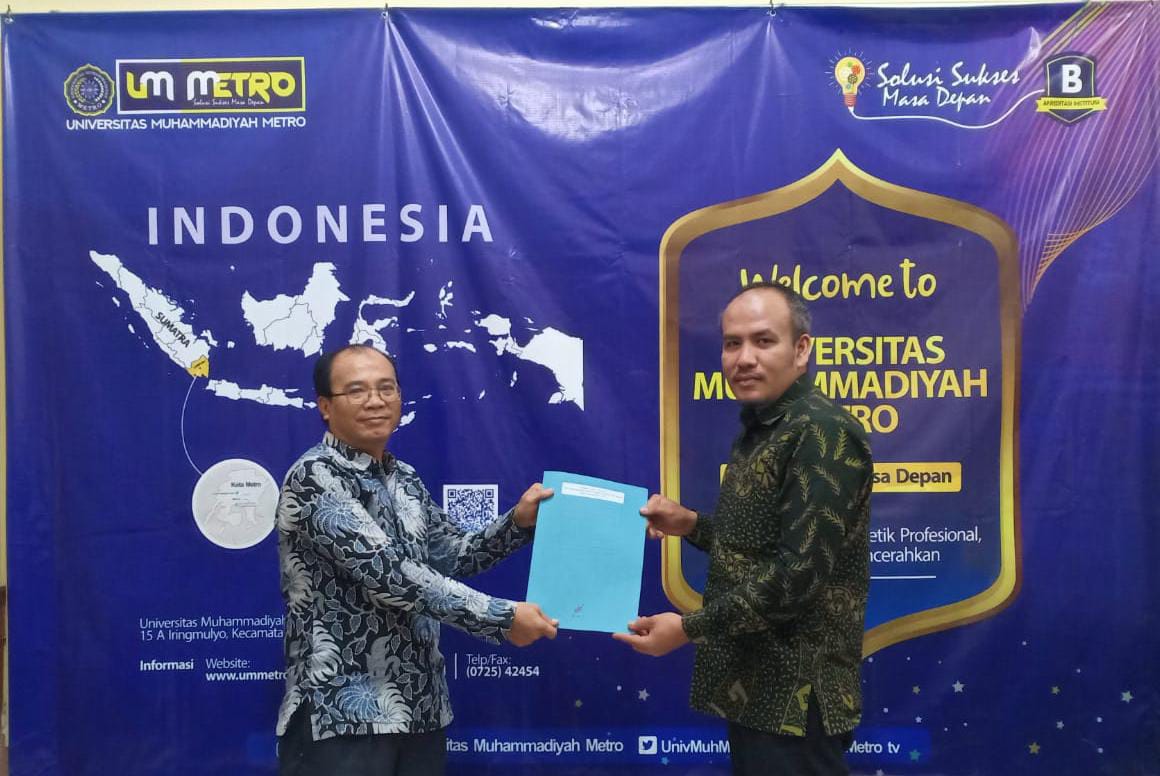 Samsul Arifin Diangkat Menjadi Plt Dekan Fakultas Hukum UM Metro