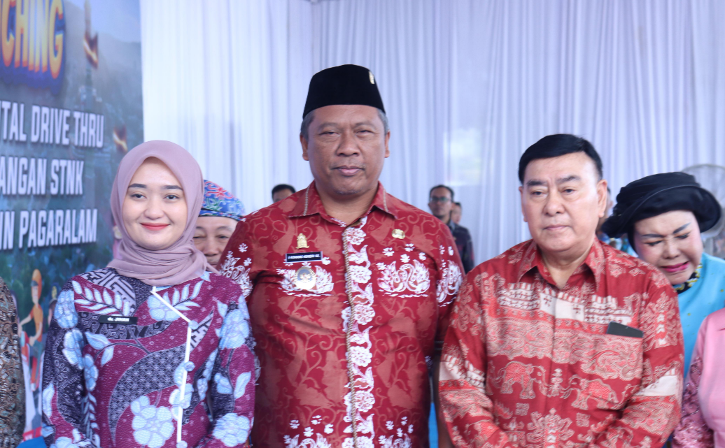 Modernisasi Pelayanan Publik, Wakil Bupati I Komang Koheri Hadiri Launching Samsat Digital Drive Thru