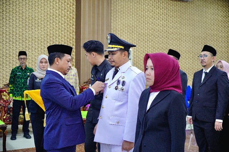 Puluhan Pejabat Administrator dan Pengawas Resmi Dilantik Bupati Pringsewu 