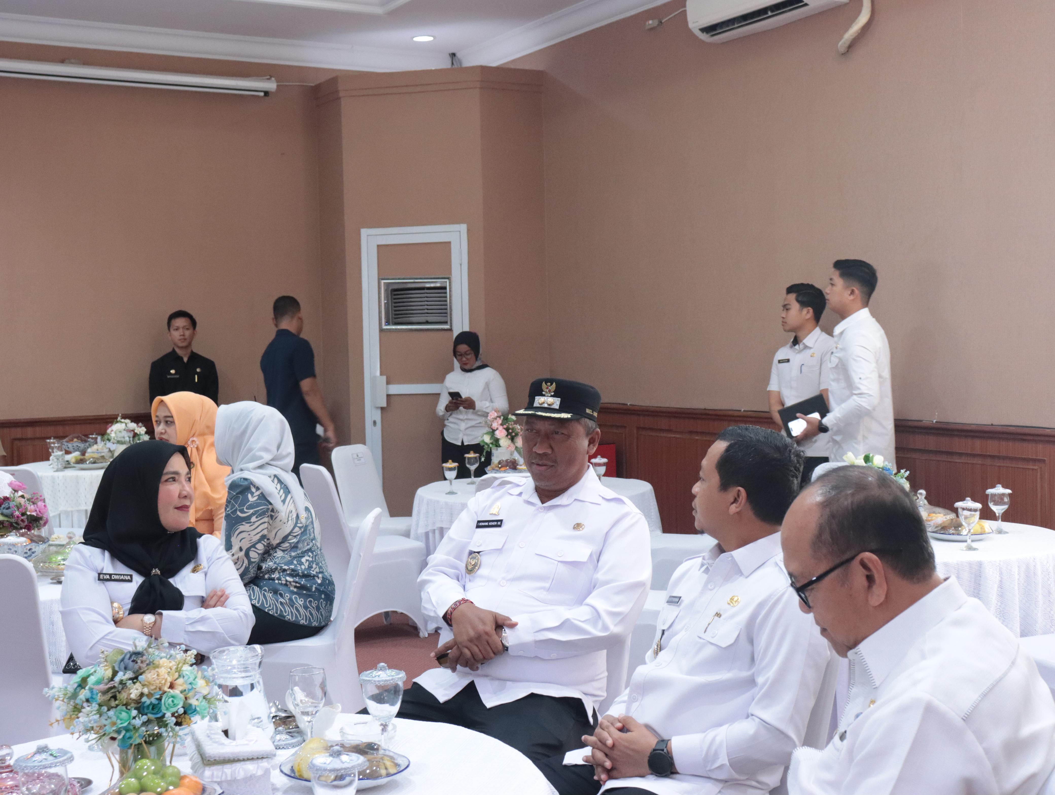 Wakil Bupati Lampteng I Komang Koheri Hadiri Peluncuran Kopdes Merah Putih