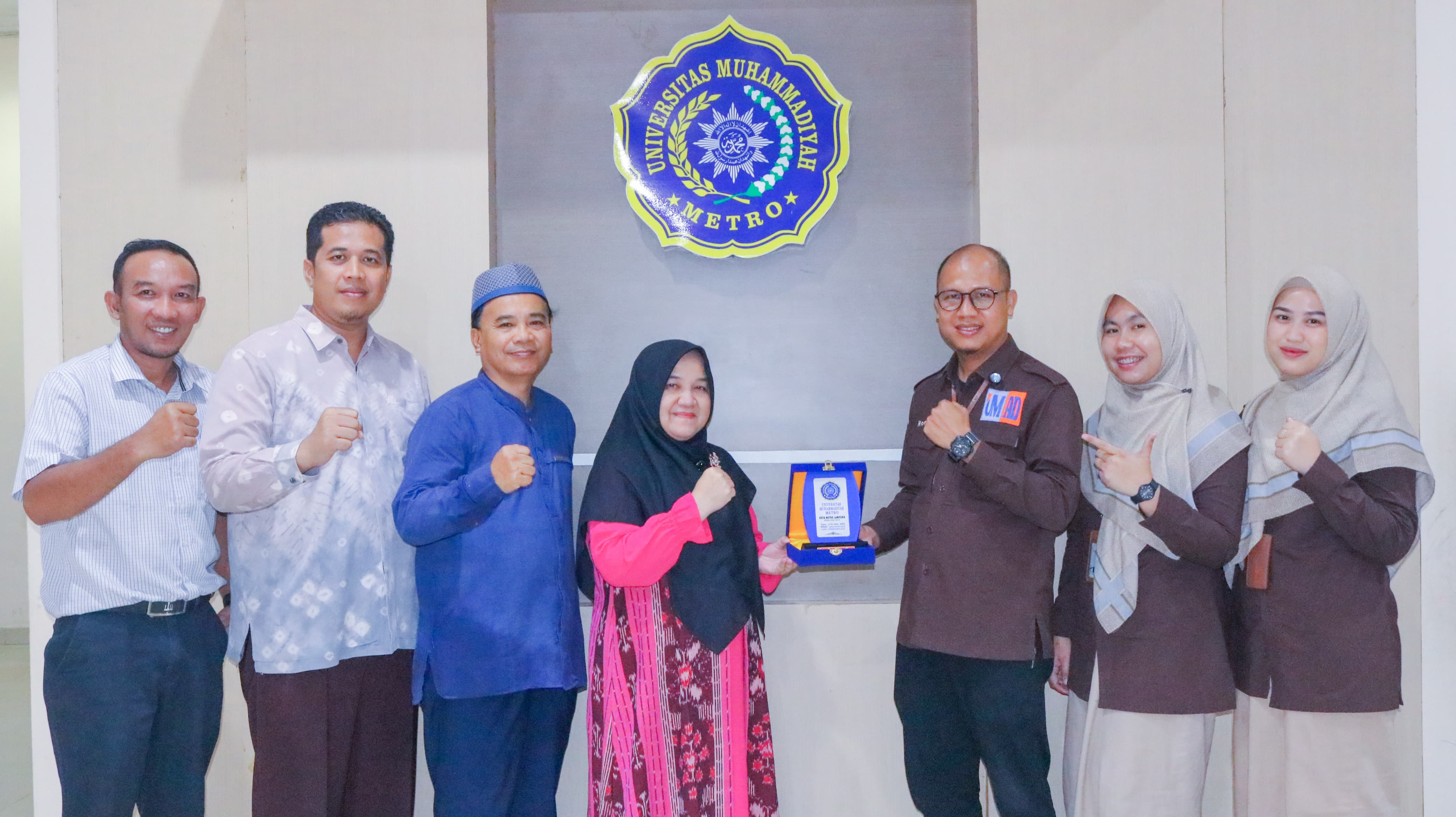 UM Metro Terima Kunjungan Delegasi UM AD Palembang, Perkuat Sinergi Antar-Perguruan Tinggi Muhammadiyah
