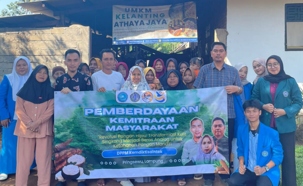 UMPRI dan UM Metro Dorong Inovasi Beras Analog dari Limbah Singkong