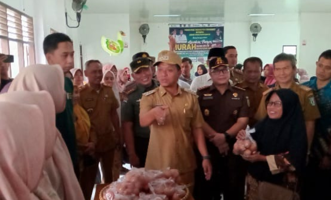 Pemkab Pringsewu & Kodim 0424 Gelar GPM Bersubsidi & Bazar Ramadan TNI