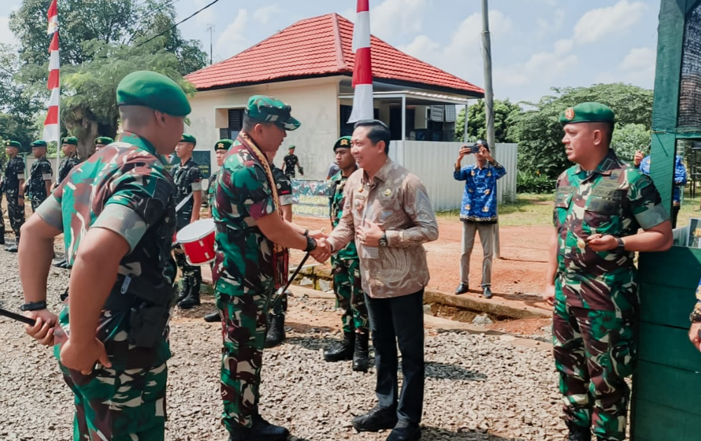 Kunker Pangdam XII/Raden Intan, Sinergi Dan Kepedulian TNI Ke Daerah