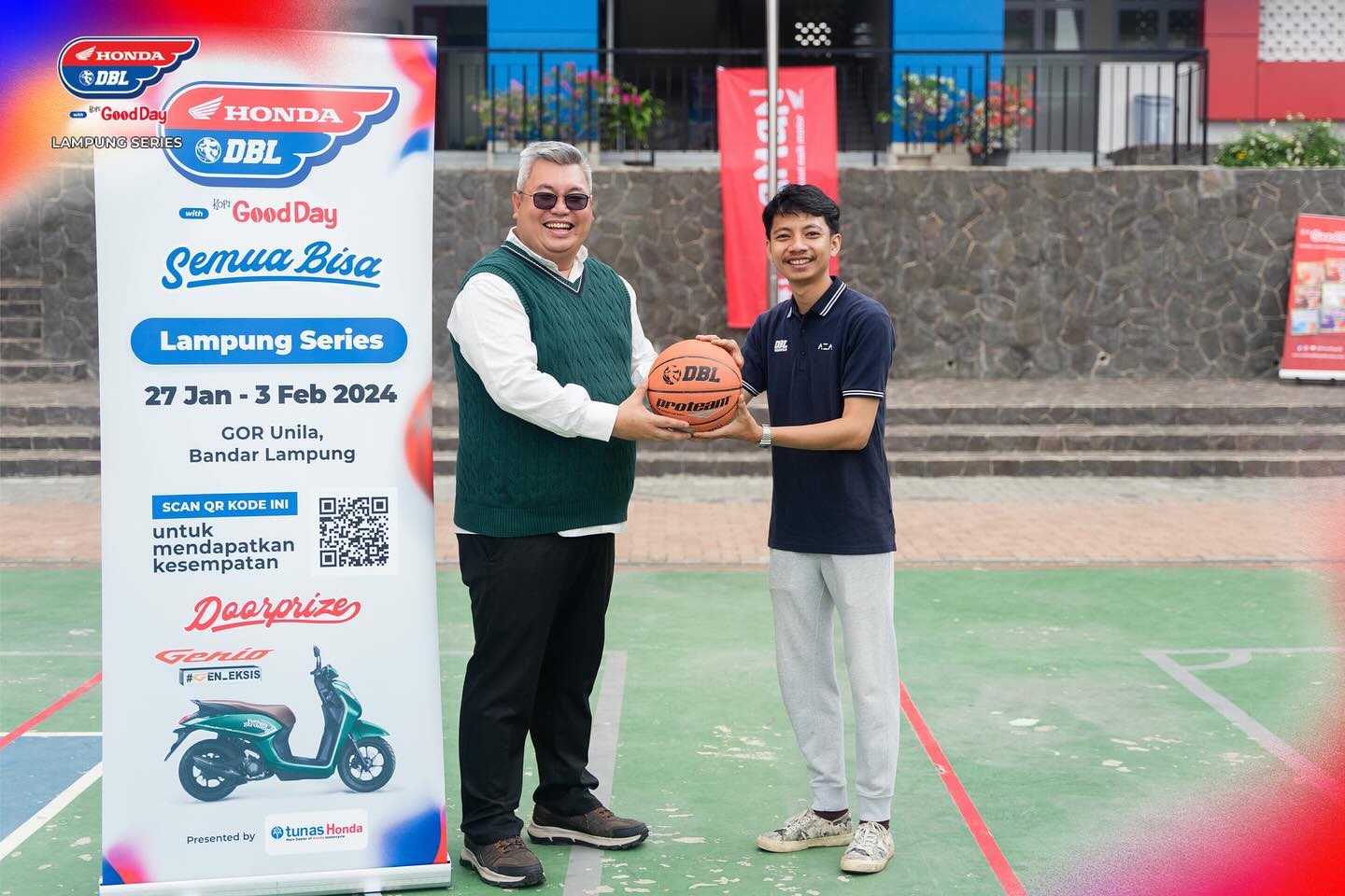 Tim Basket SMA Yos Sudarso Tembus di Ajang DBL Series Lampung, Ini Atletnya