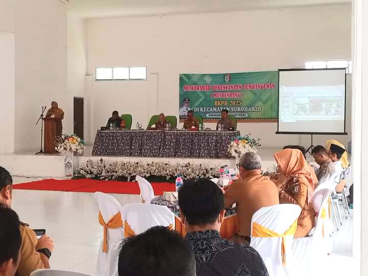 Pj Bupati Pringsewu Buka Musrenbang Tingkat Kecamatan Sukoharjo